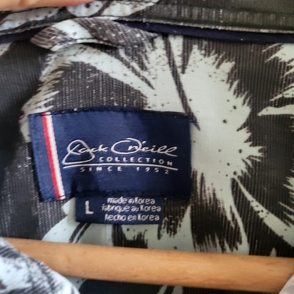Jack O'neill Aloha Hawaiian Print Button Down Shirt - Picture 12 of 13